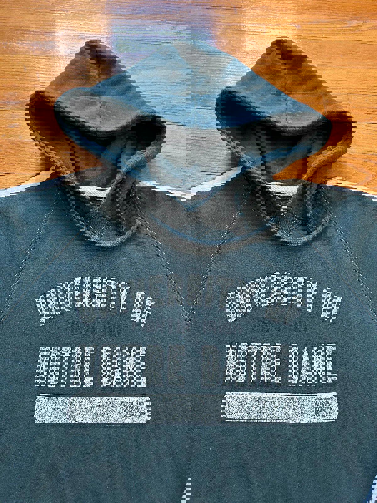 Vintage Champion University of Notre Dame Fighting Irish Hoodie Sweater