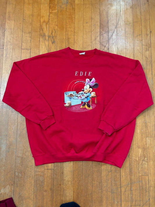 Vintage 90s Minnie Mouse Disney Crewneck