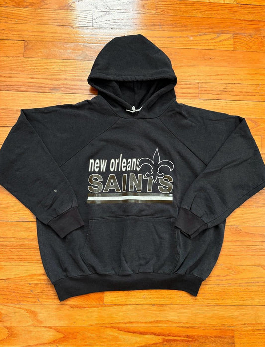 Vintage 80s NFL New Orleans Saints Hoodie Sweater