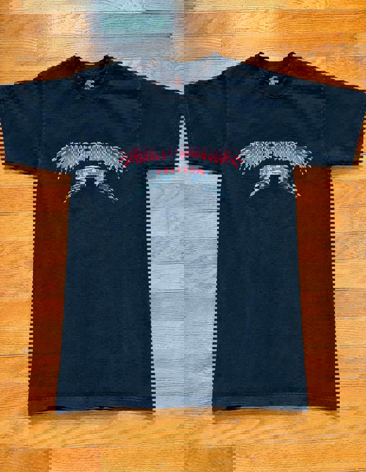 Vintage Harley Davidson Motorcycle Eagle T-Shirt