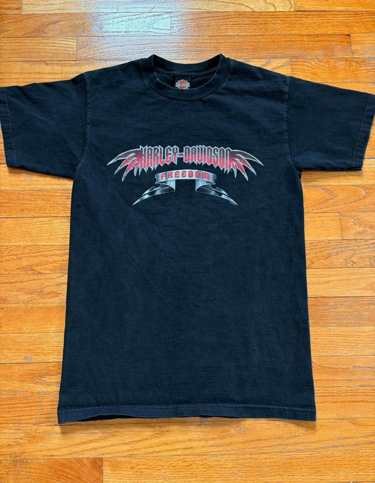 Vintage Harley Davidson Motorcycle Eagle T-Shirt