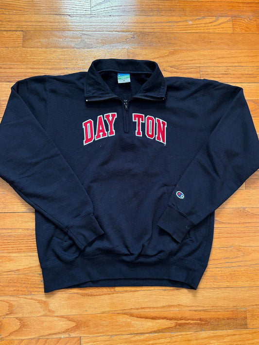 Champion University of Dayton Quarter Zip Sweater