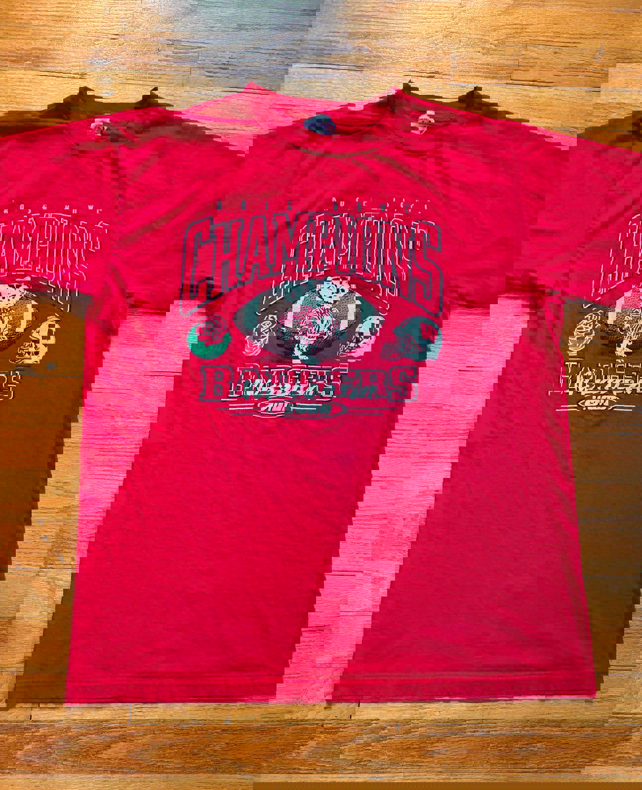 Vintage Wisconsin Badgers Football Rose Bowl Champions T-Shirt