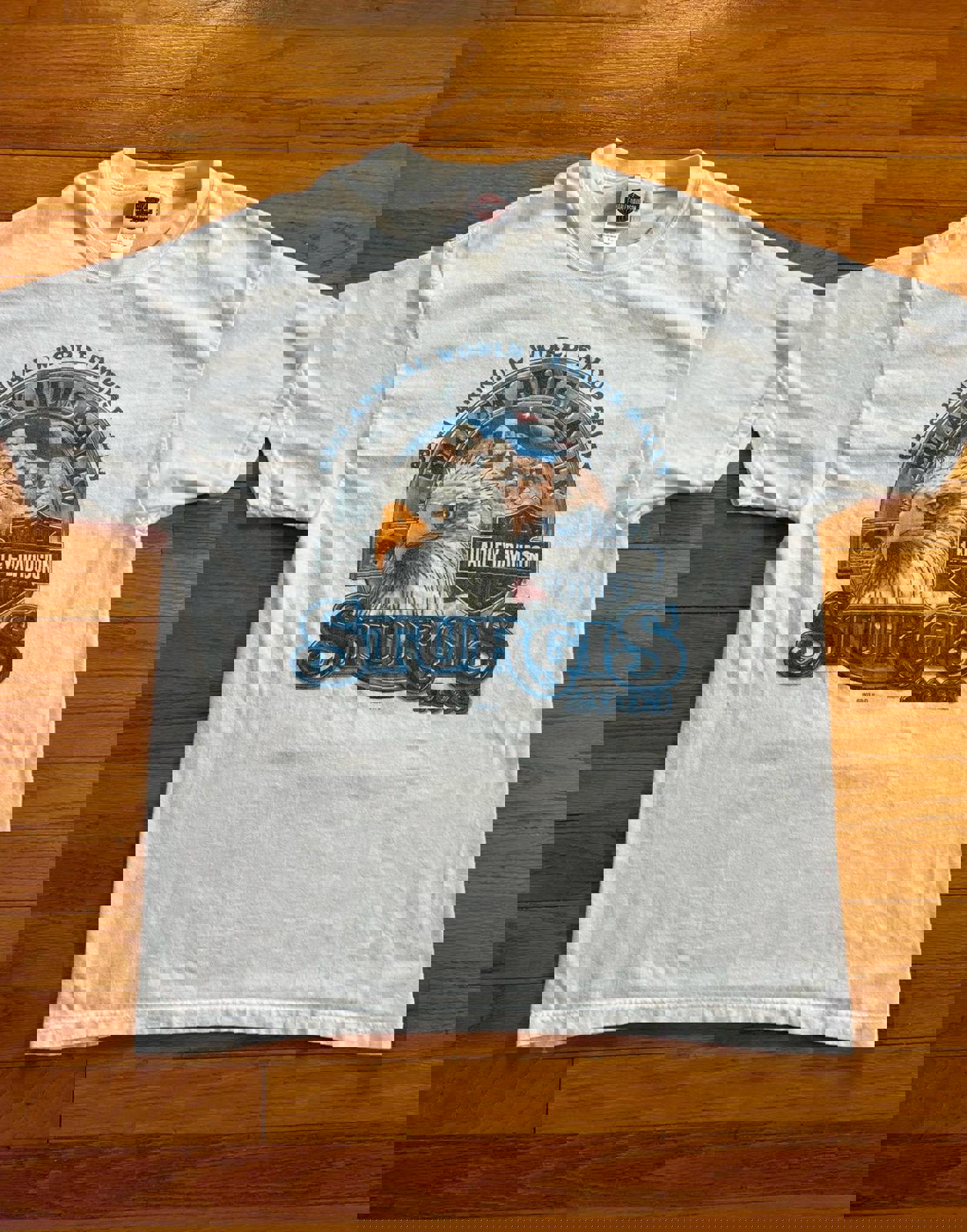 Vintage Harley Davidson Motorcycle Eagle USA T-Shirt