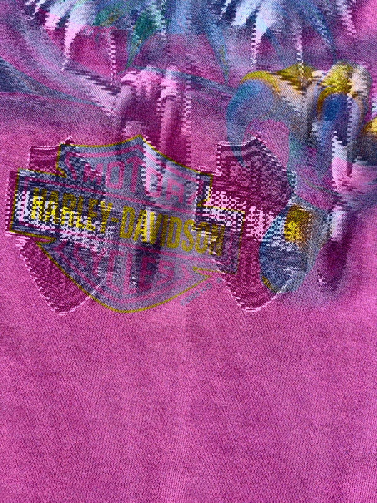 Vintage Harley Davidson Motorcycle Eagle T-Shirt