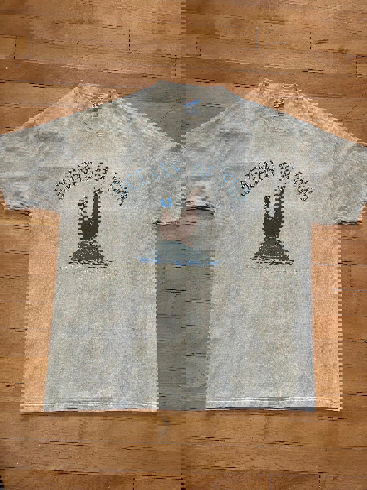 Vintage Oceans of Fun Milwaukee Wisconsin Country Zoo T-Shirt