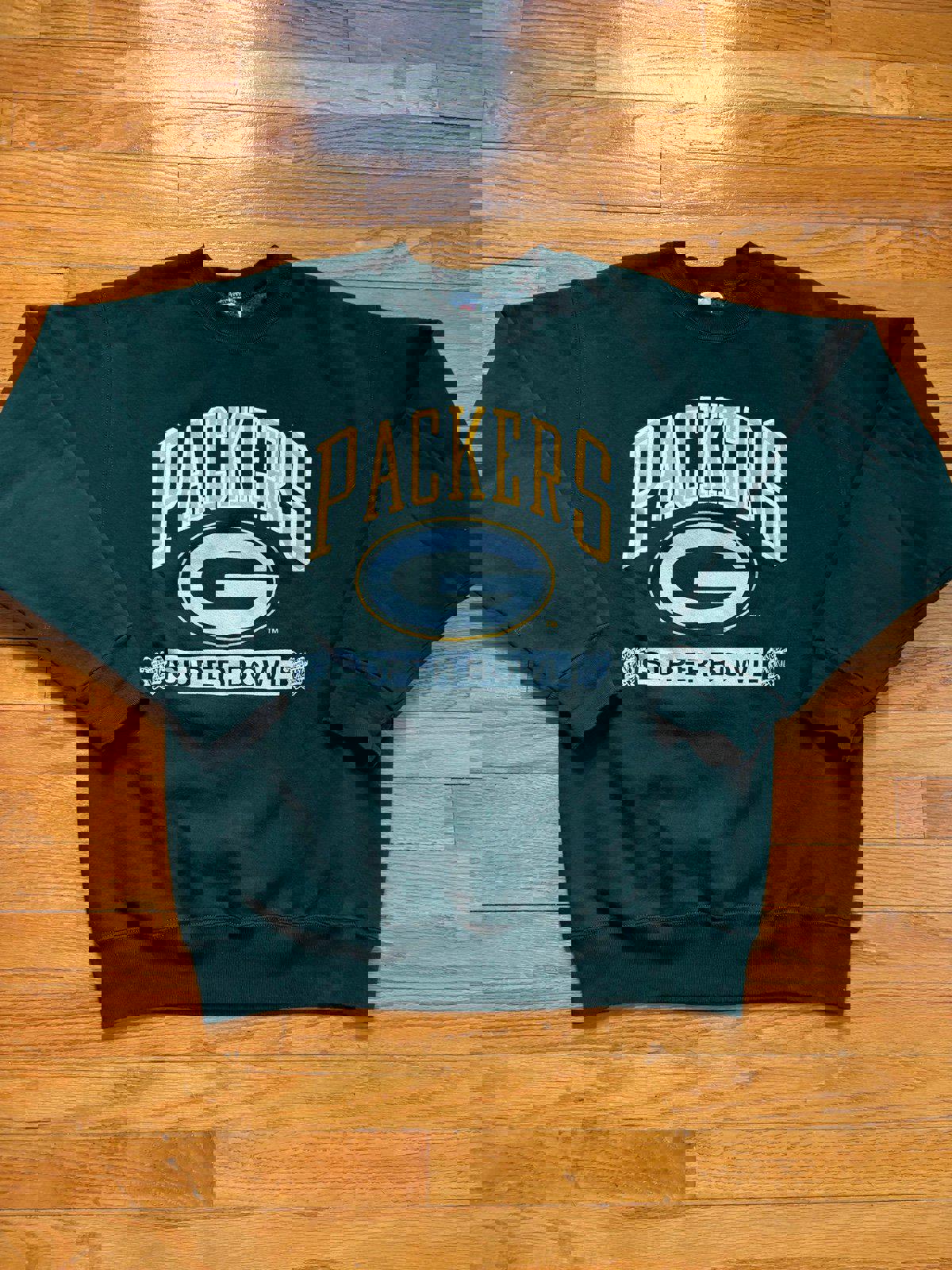 Vintage 90s NFL Green Bay Packer Super Bowl XXXI Champions Crewneck Sweater