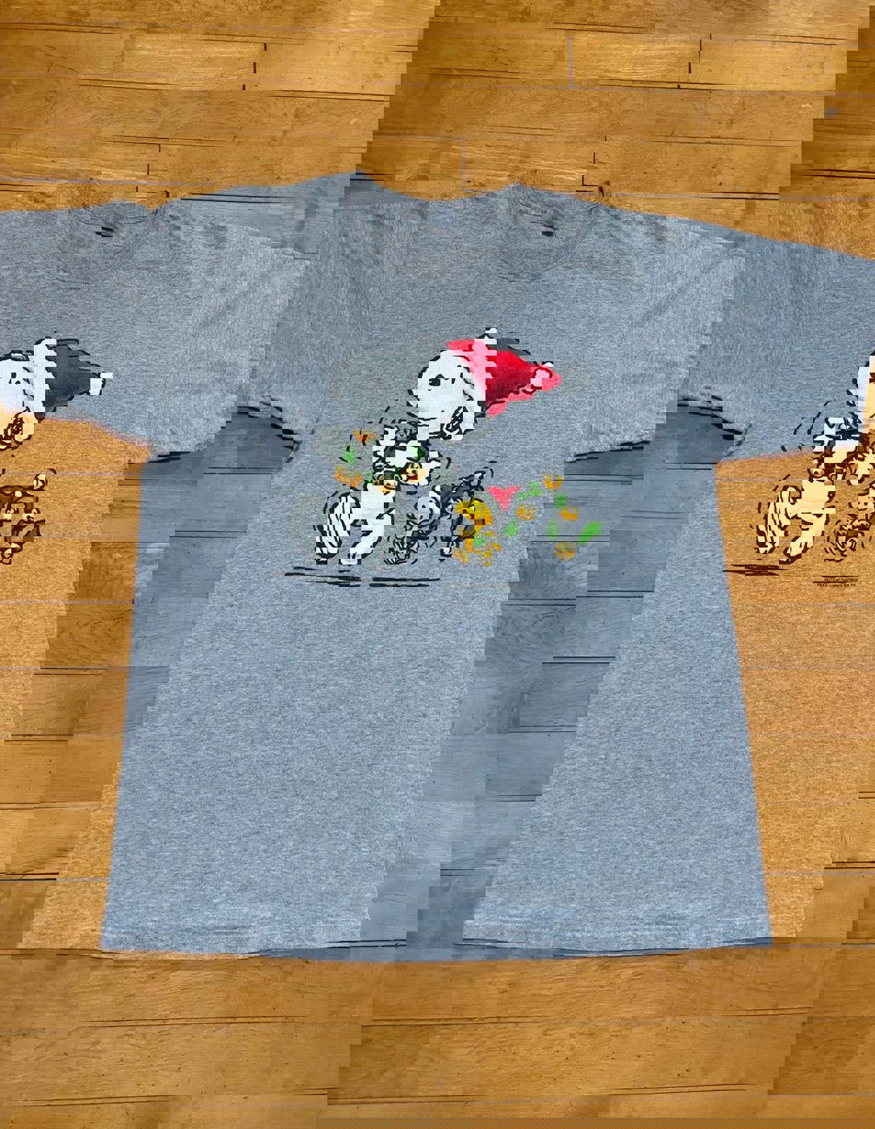 Vintage Peanuts Snoopy Christmas T-Shirt