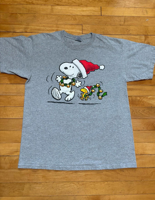 Vintage Peanuts Snoopy Christmas T-Shirt