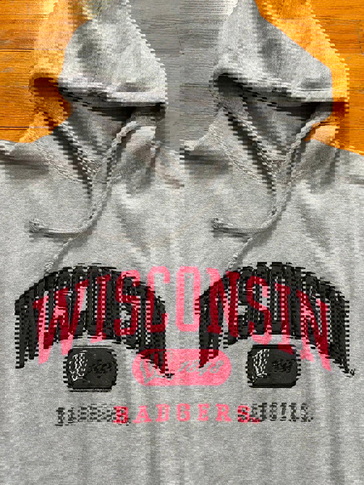 Vintage University of Wisconsin Badgers Hoodie Sweater