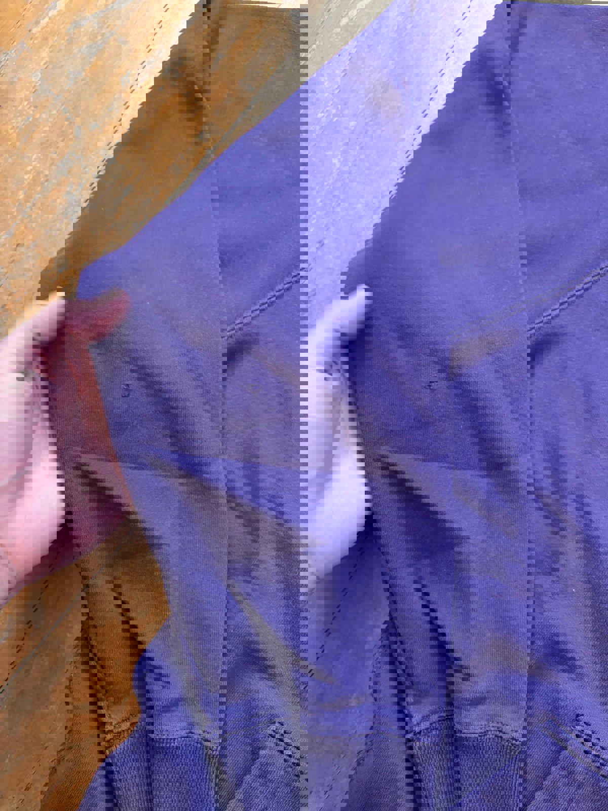 Vintage Nike Air Swoosh Purple Sweater Hoodie