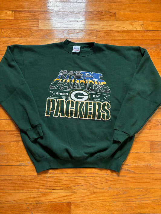 Vintage 90s NFL Green Bay Packer Crewneck Sweater