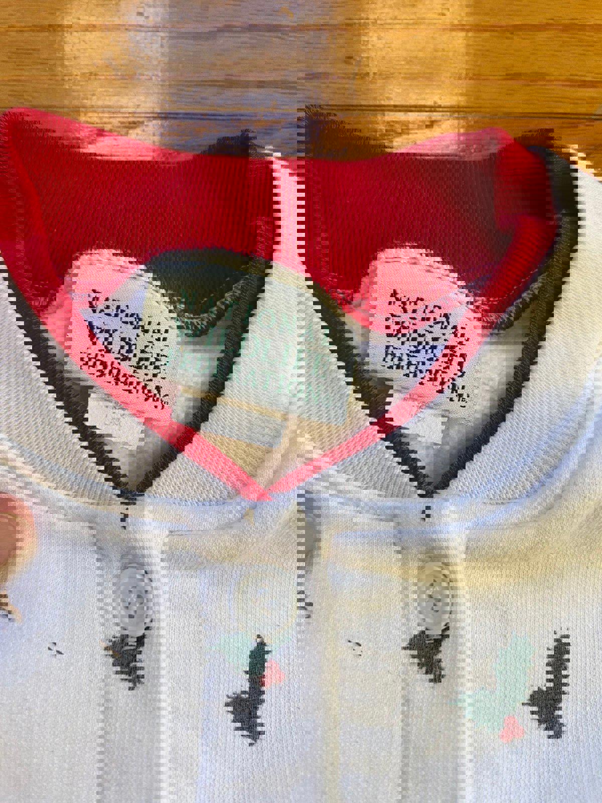 Vintage Nature AOP Cardinal Birds Winter Christmas Sweater