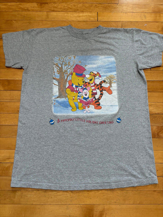 Vintage Disney Winnie the Pooh Christmas Sleep Shirt T-Shirt