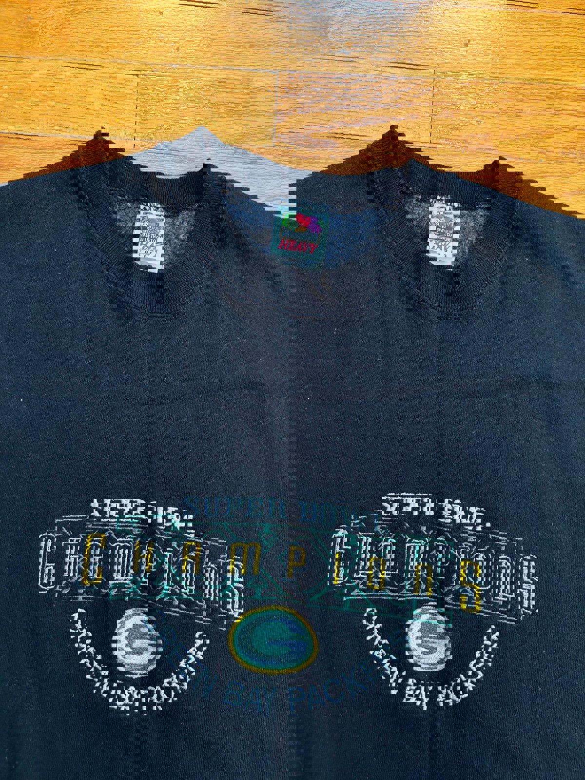 Vintage 90s NFL Green Bay Packer Super Bowl XXXI Champions Crewneck Sweater