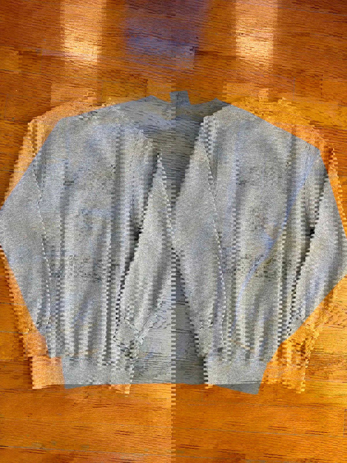 Vintage Nike Swoosh Grey Crewneck