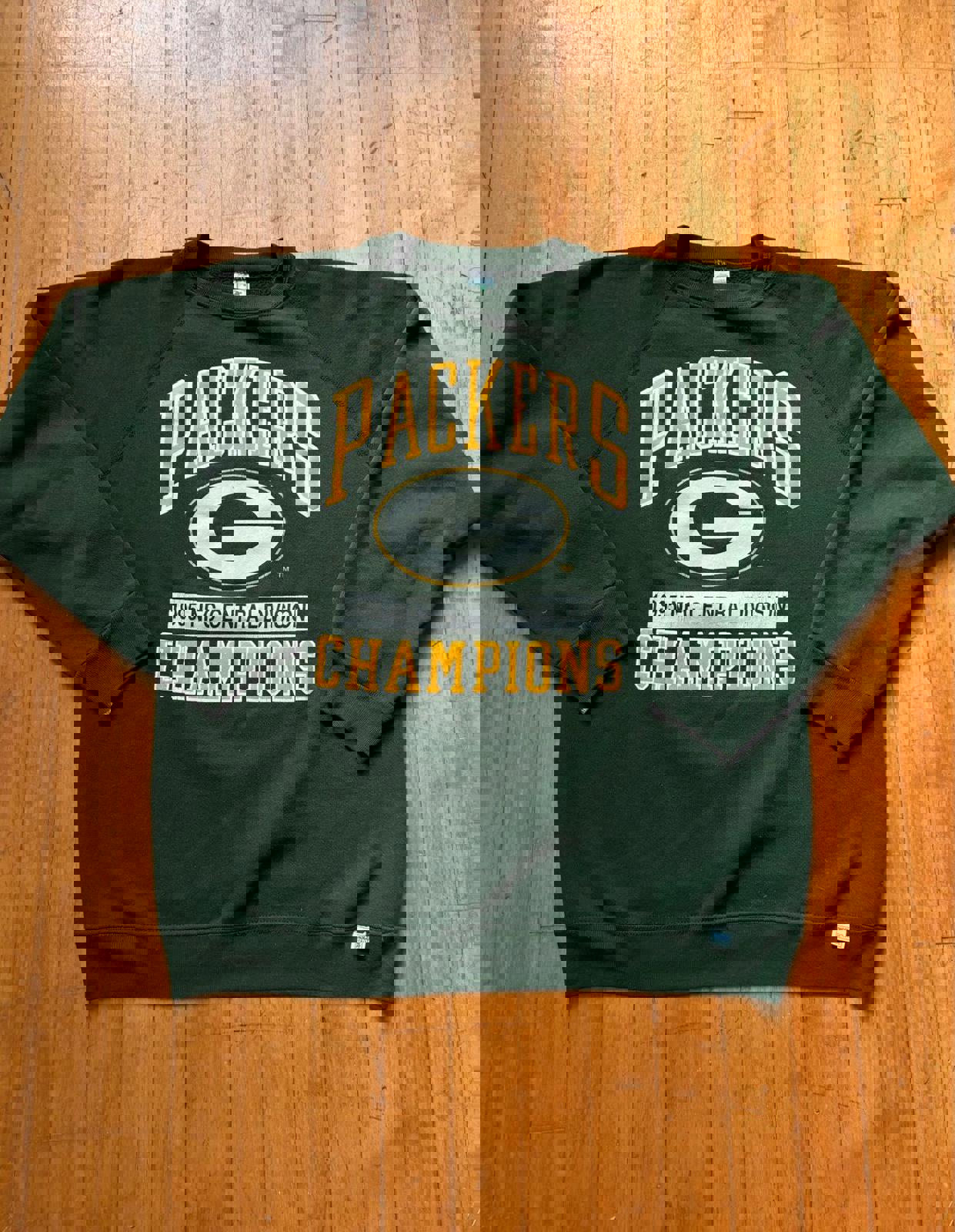 Vintage 90s NFL Green Bay Packers NFC North Champions Crewneck Sweater
