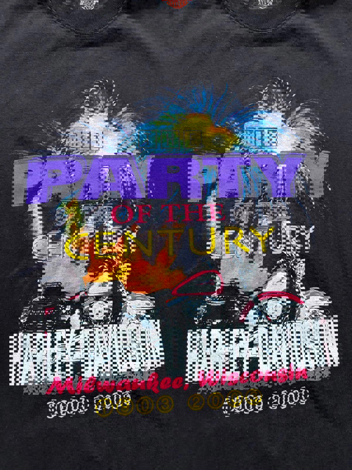 Vintage Harley Davidson Motorcycle T-Shirt