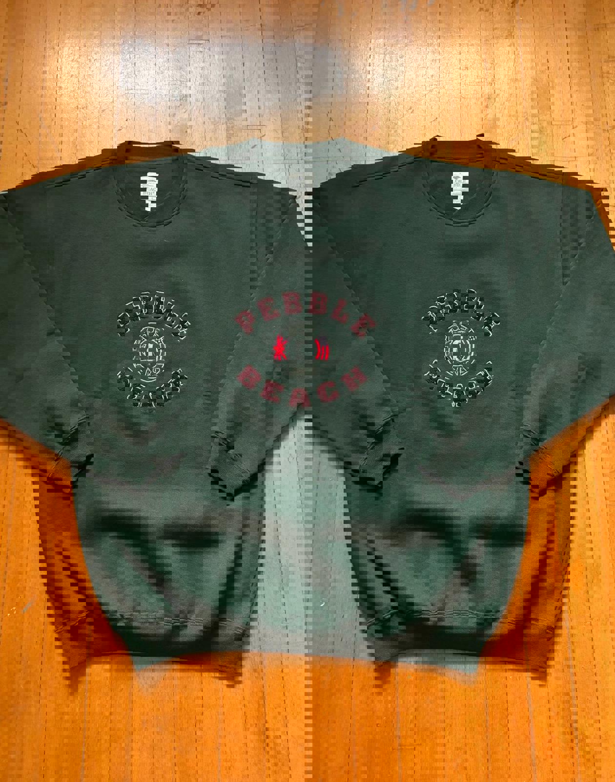 Vintage Pebble Beach Golf Links Crewneck Sweater