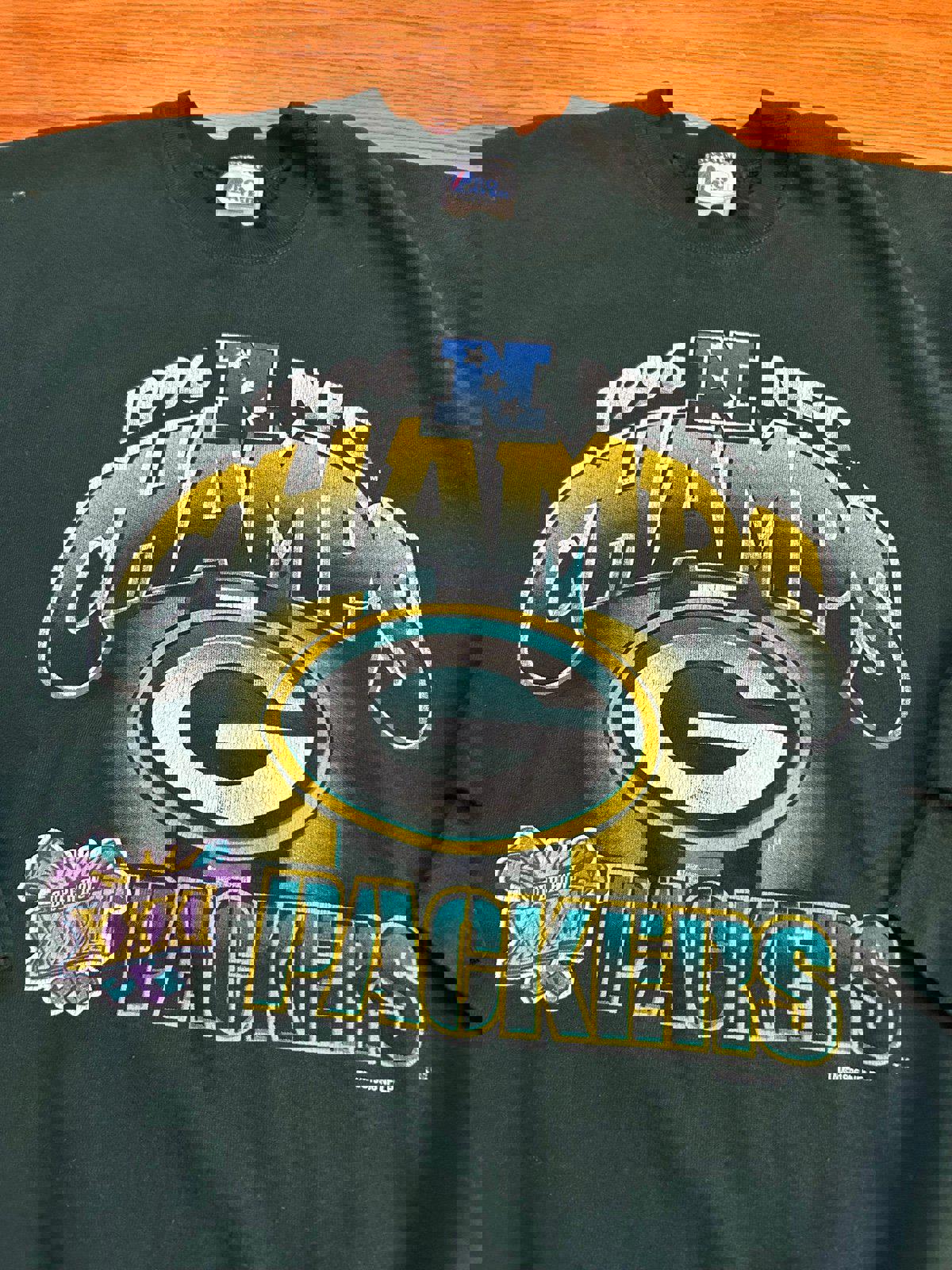 Vintage 90s NFL Green Bay Packer Super Bowl XXXI Champions Crewneck Sweater