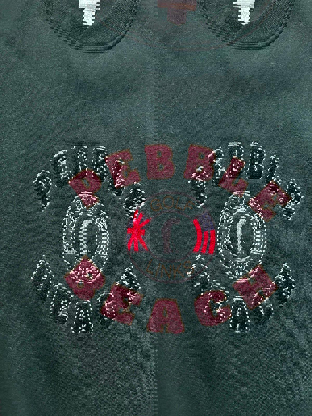 Vintage Pebble Beach Golf Links Crewneck Sweater