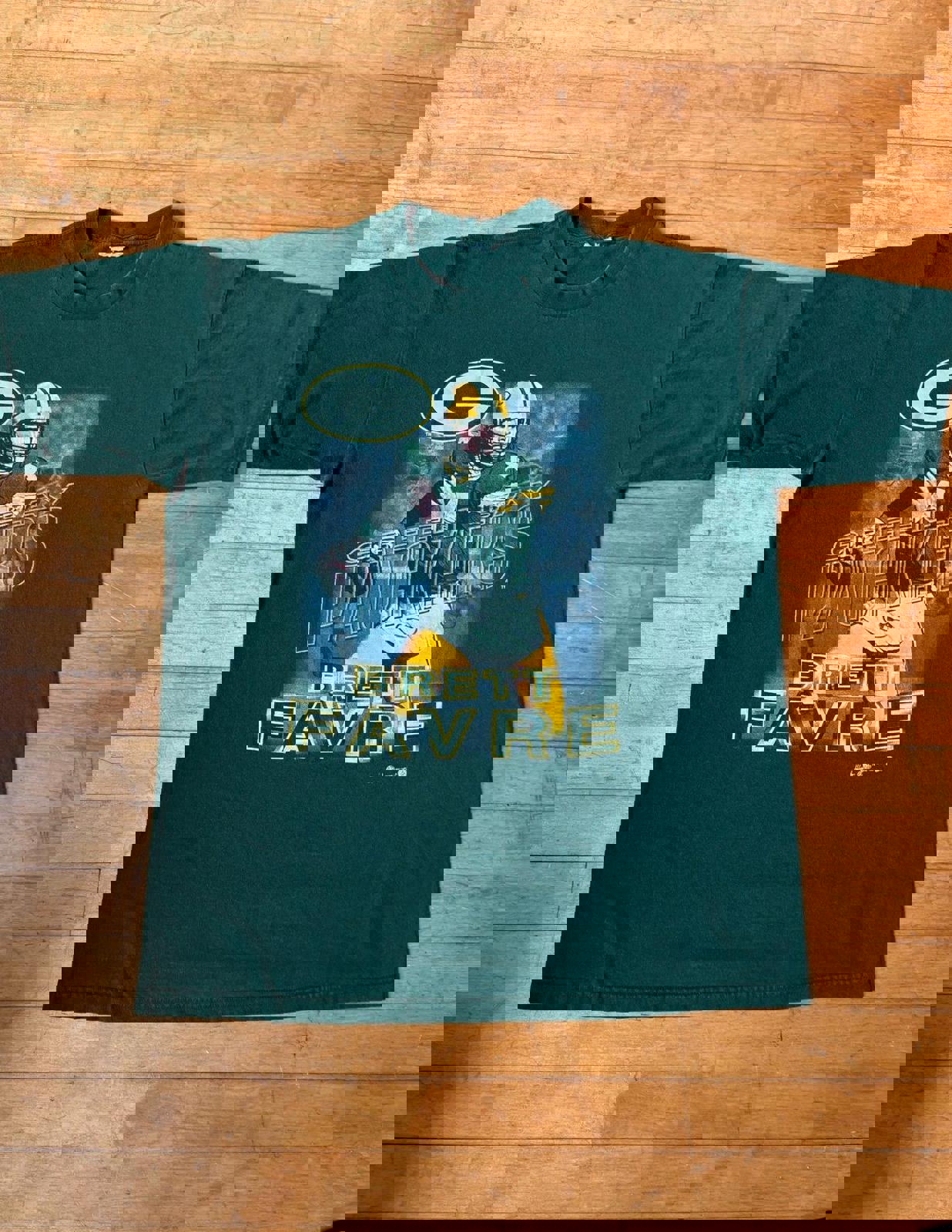 Vintage 90s NFL Brett Farve Green Bay Packers T-Shirt