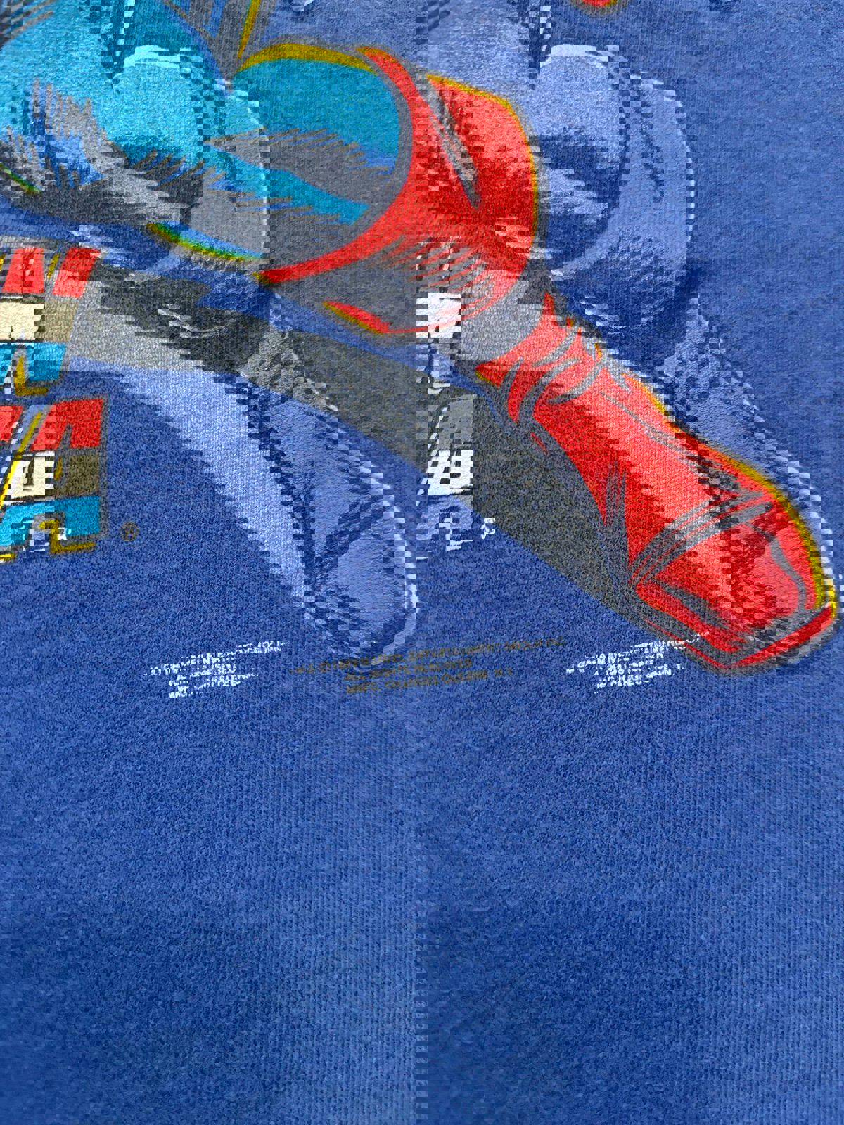Vintage 1989 Marvel Captain America Changes T-Shirt