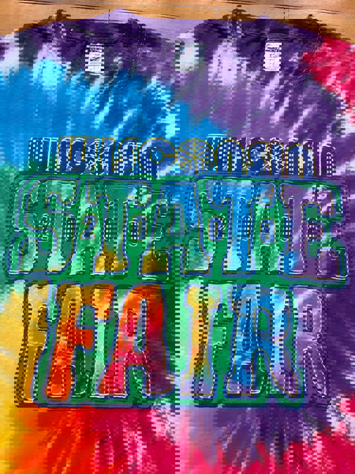 Vintage Wisconsin State Fair Tie Dye T-Shirt