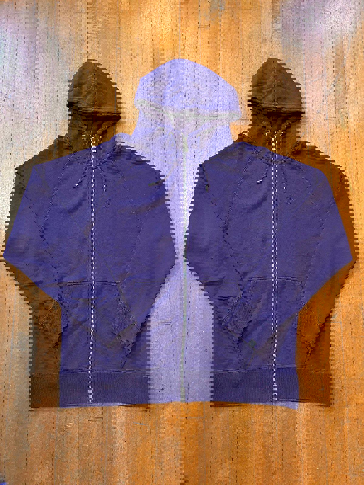 Vintage Nike Air Swoosh Purple Sweater Hoodie