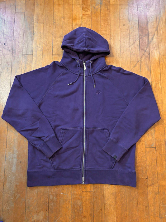 Vintage Nike Air Swoosh Purple Sweater Hoodie