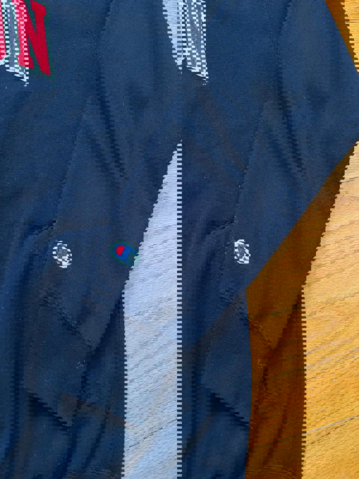 Champion University of Dayton Quarter Zip Sweater