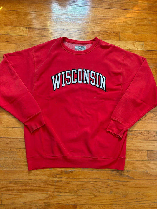 Vintage University of Wisconsin Badgers Crewneck Sweater