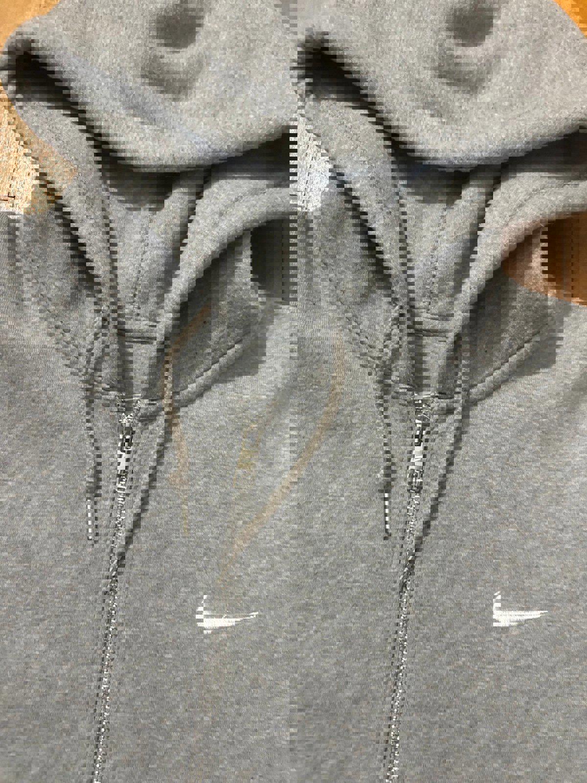 Vintage Nike Center Swoosh Zip up Hoodie