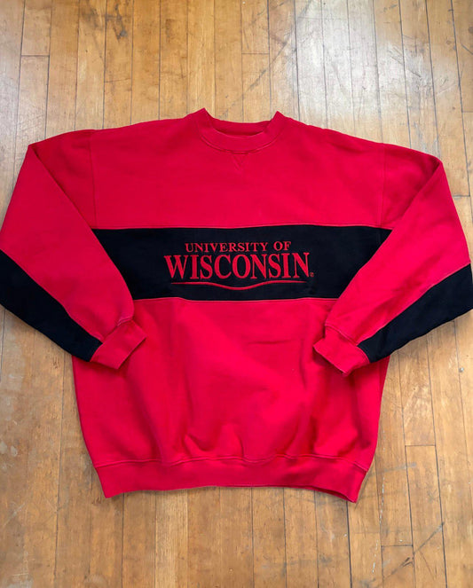 Vintage University of Wisconsin Badgers Crewneck Sweater