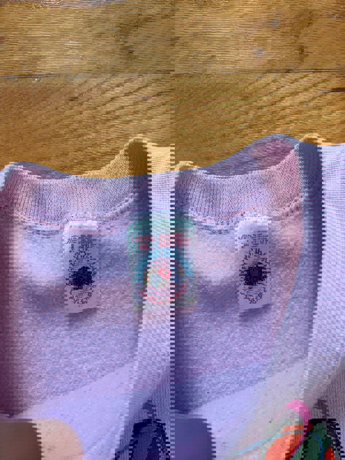 Vintage 90s University of Miami Hurricanes Tweety Bird Crewneck