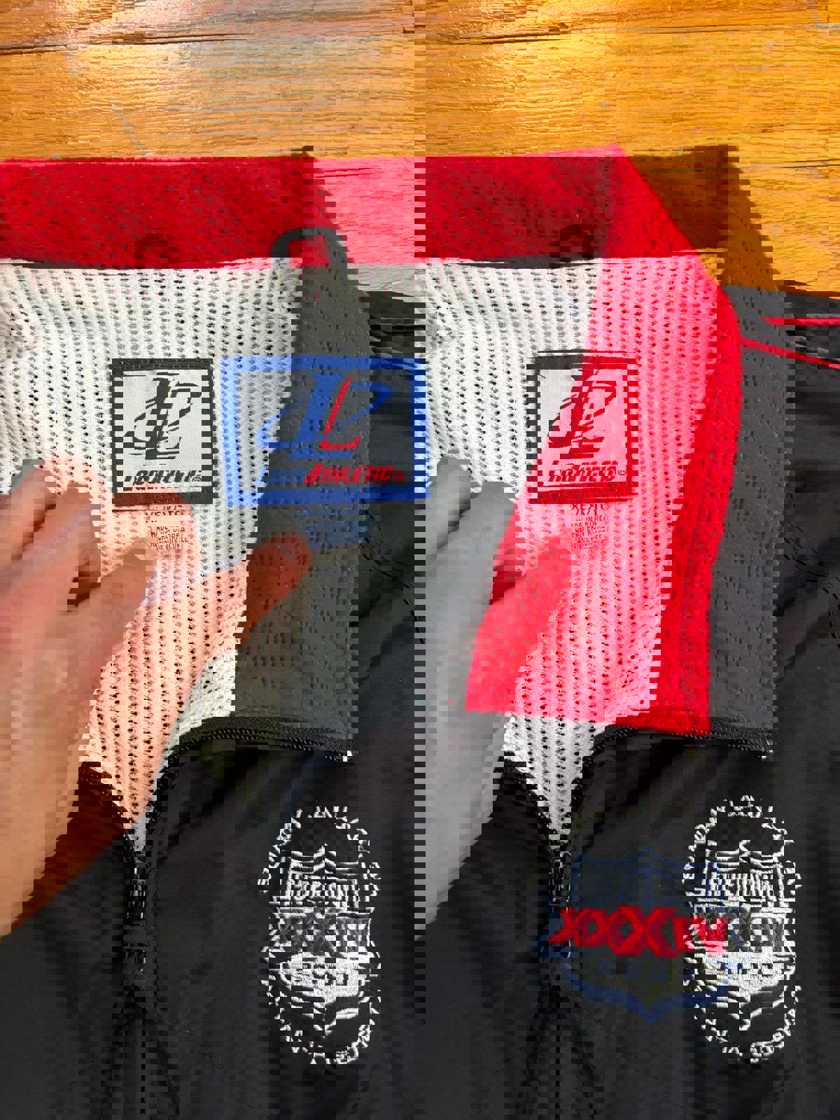 Vintage NFL Superbowl XXXIV Atlanta Georgia Windbreaker