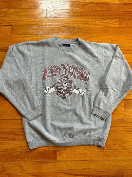 Vintage University of Wisconsin Badgers Crewneck Sweater