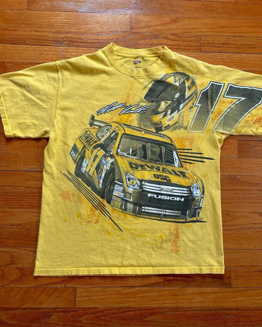 Vintage AOP NASCAR Racing Matt Kenseth T-Shirt
