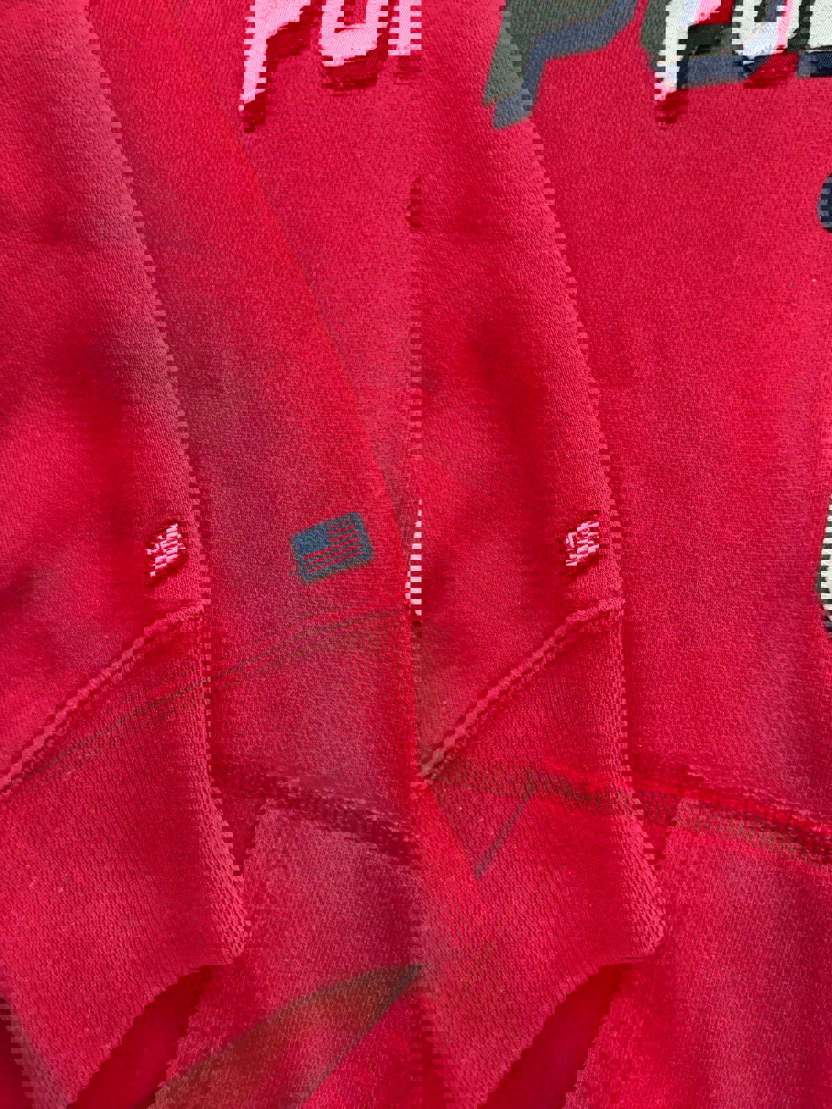 Vintage Polo Jeans Ralph Lauren Hoodie Sweater