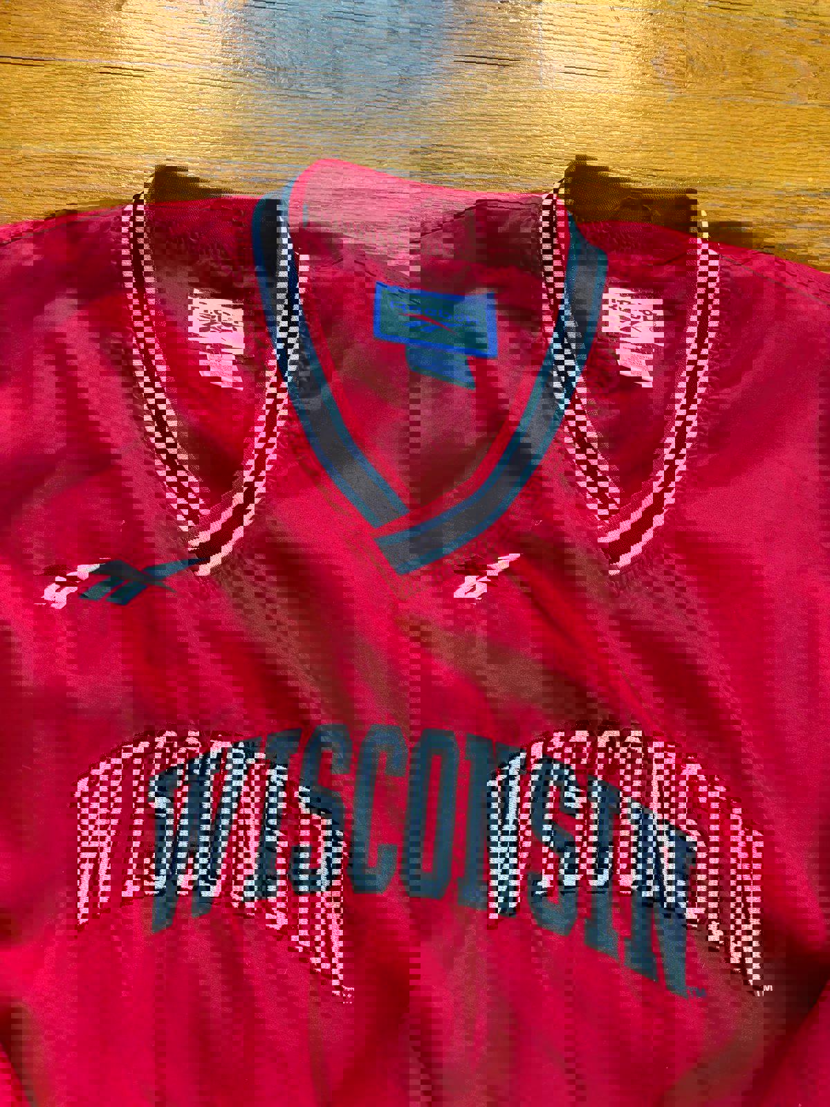 Vintage 90s Wisconsin Badgers Windbreaker Jacket