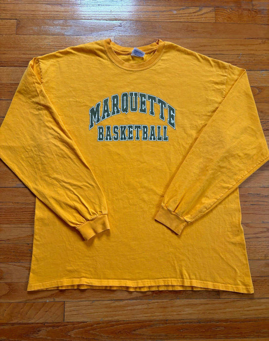 Vintage Milwaukee Marquette Eagles Basketball Long Sleeve T-Shirt
