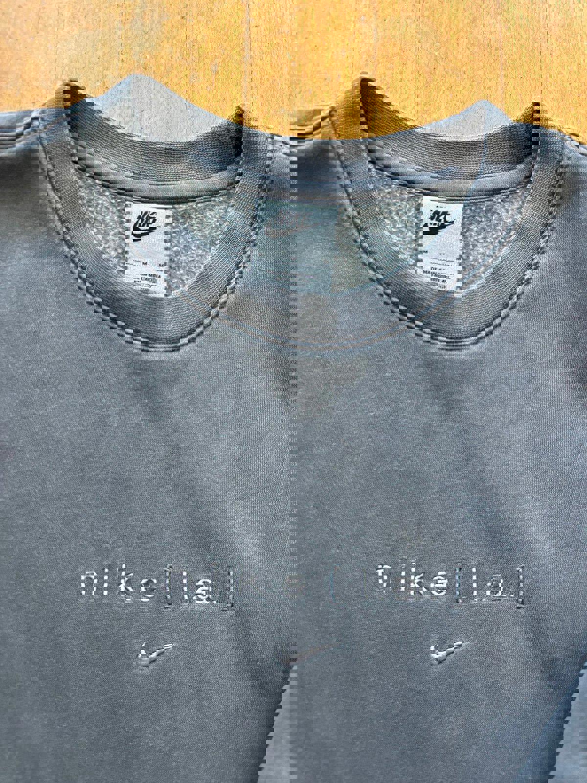 Nike LA Swoosh Grey Crewneck