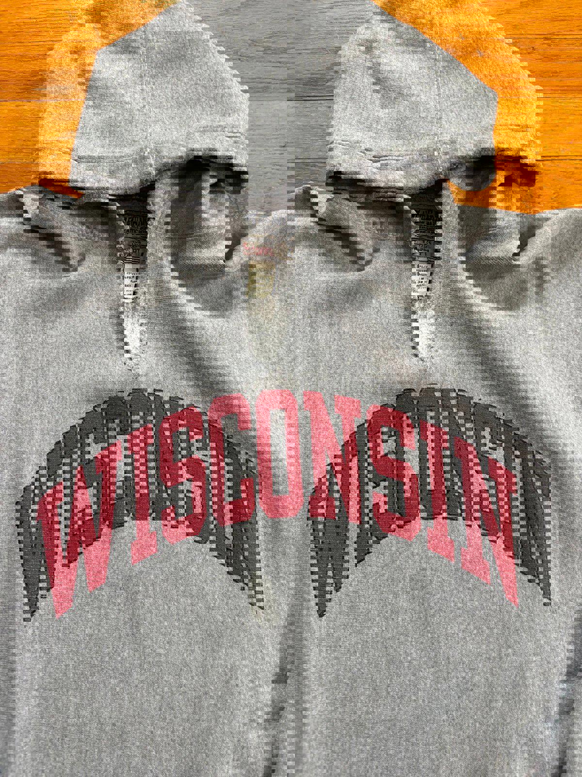 Vintage University of Wisconsin Badgers Hoodie Sweater