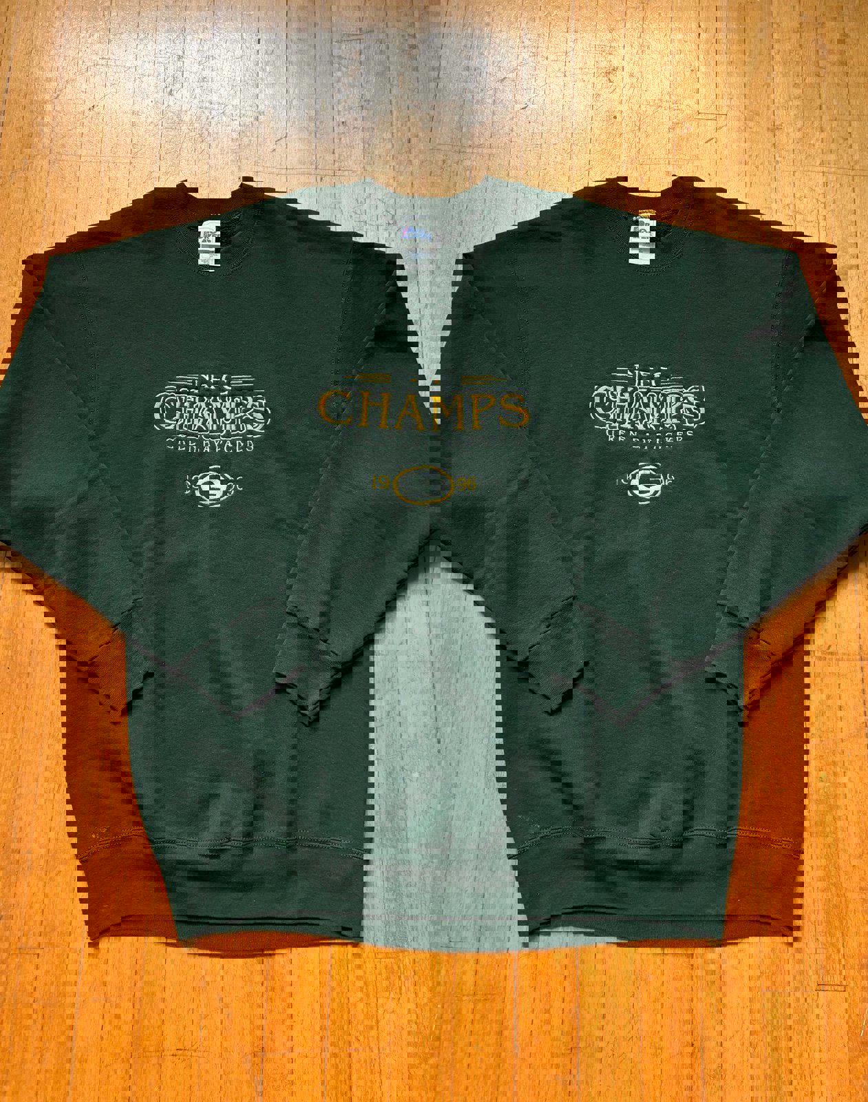 Vintage 90s NFL Green Bay Packers Super Bowl XXXI Champions Crewneck Sweater