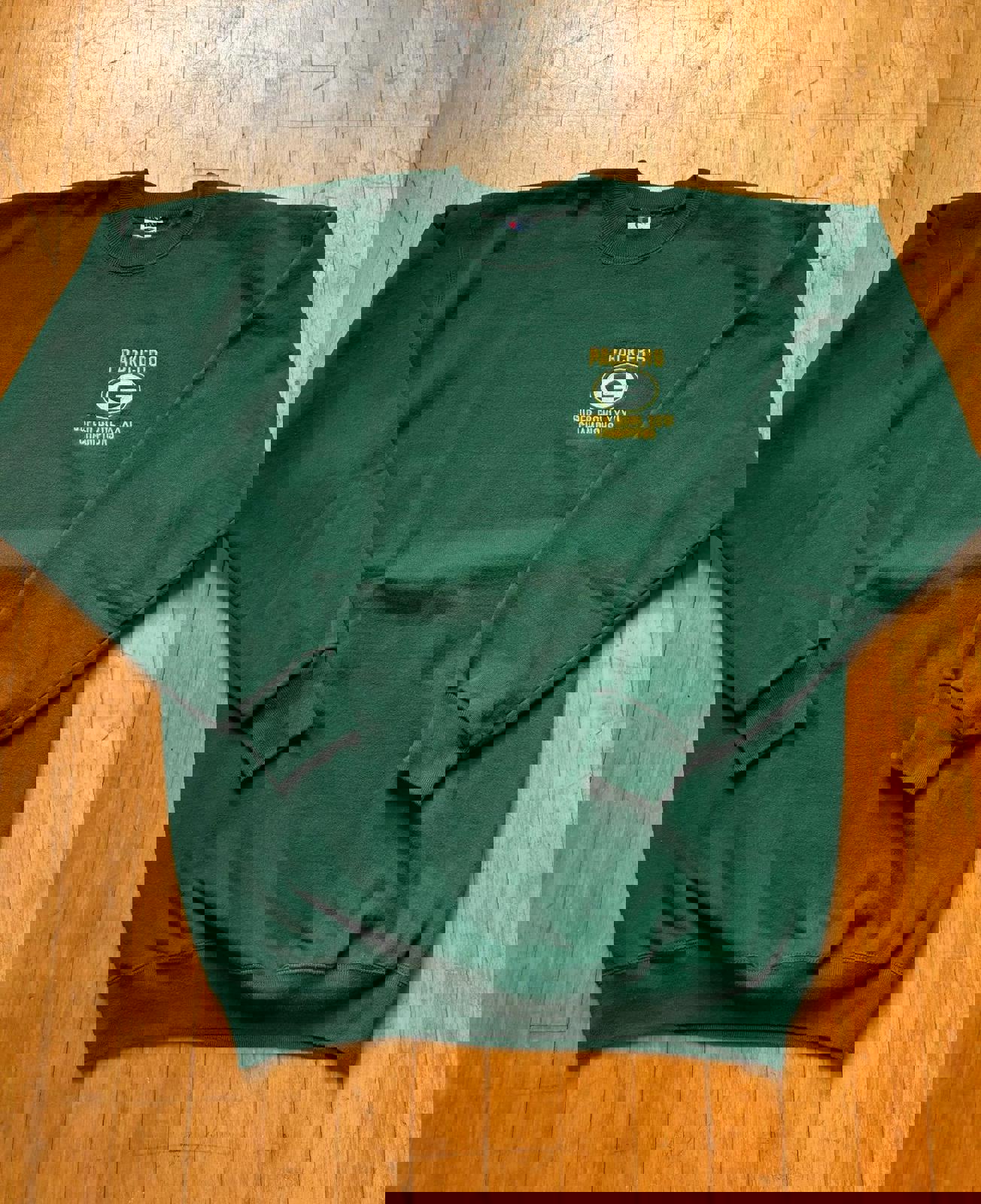 Vintage 90s NFL Green Bay Packers Super Bowl XXXI Champions Crewneck Sweater