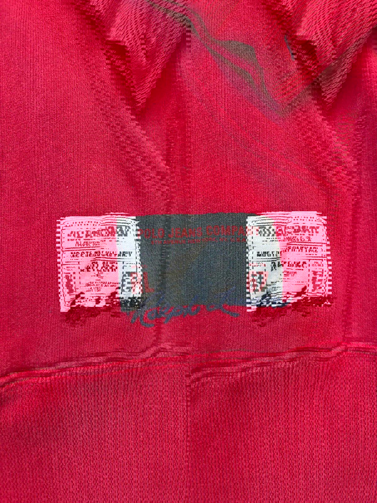 Vintage Polo Jeans Ralph Lauren Hoodie Sweater