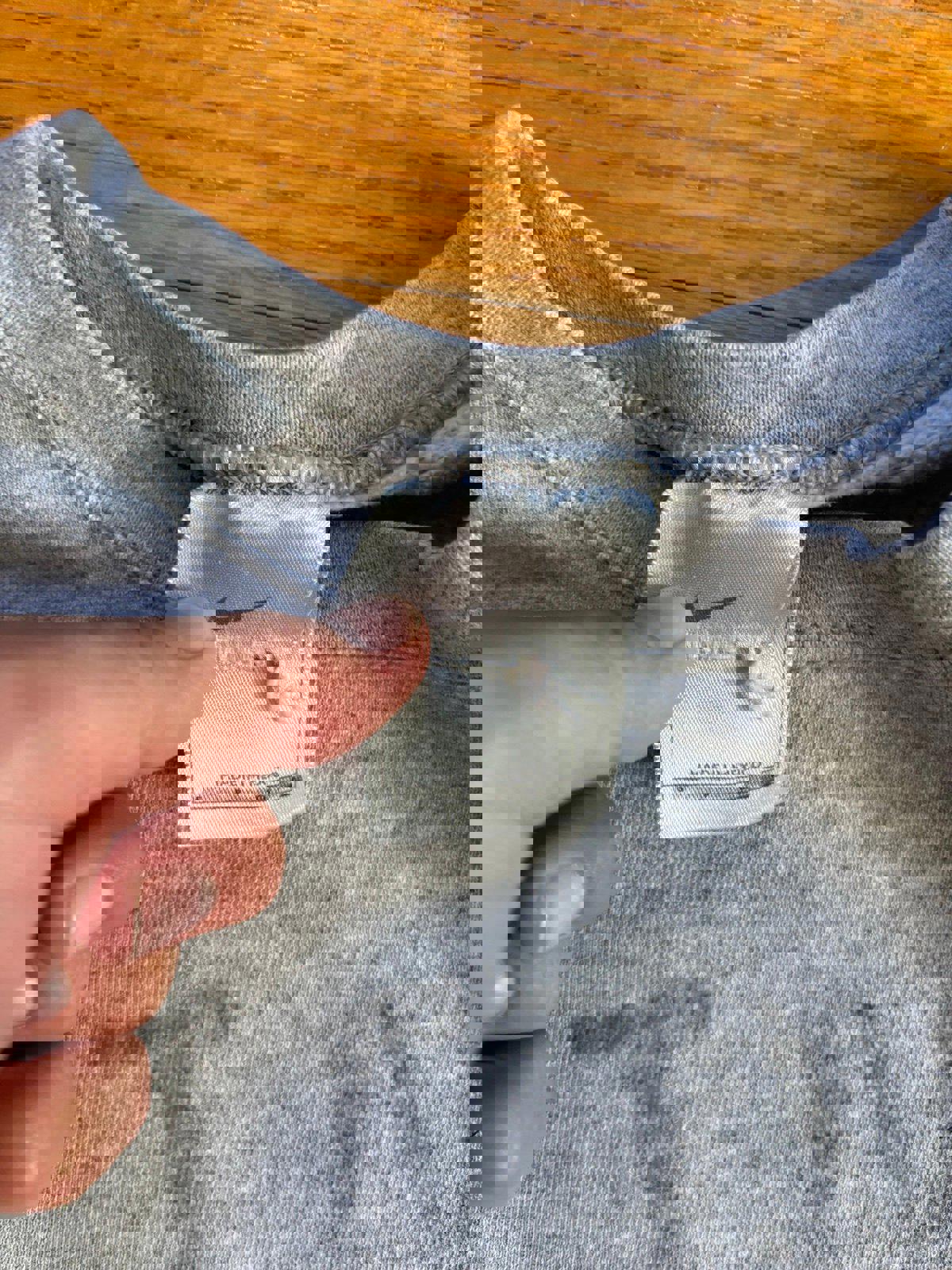 Vintage Nike Swoosh Grey Crewneck