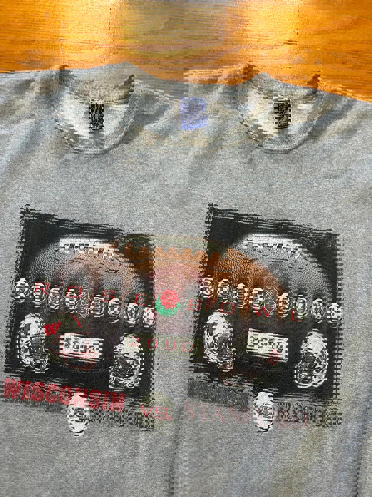 Vintage University of Wisconsin Badgers Rose Bowl Crewneck Sweater