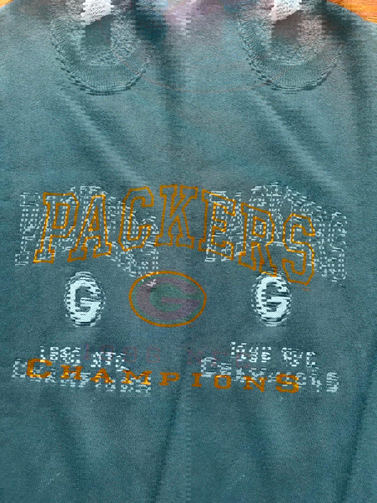Vintage 90s NFL Green Bay Packer NFC Champions Crewneck Sweater