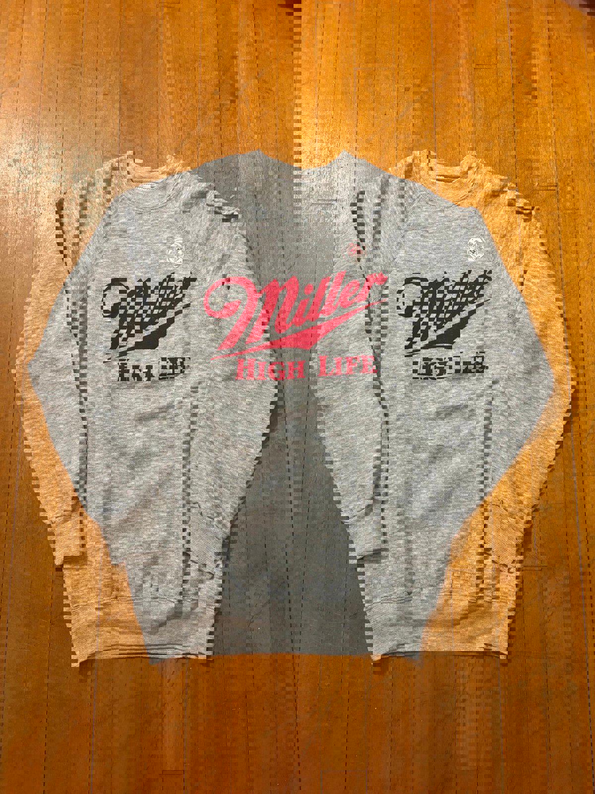 Vintage Milwaukee Miller High Life Crewneck